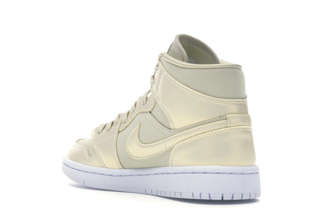 Jordan 1 Mid Goose Feather Yellow (Women's) - vue secondaire B