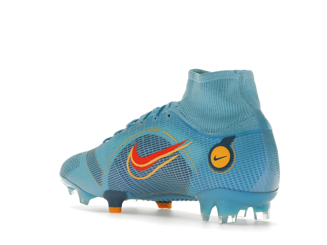 Nike Mercurial Superfly 8 FG Blueprint Pack Chlorine Blue - vue secondaire B