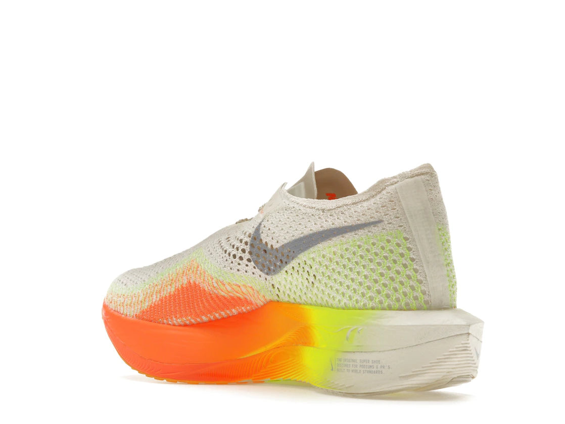 Nike ZoomX Vaporfly 3 Total Orange Cobalt Bliss - vue secondaire B