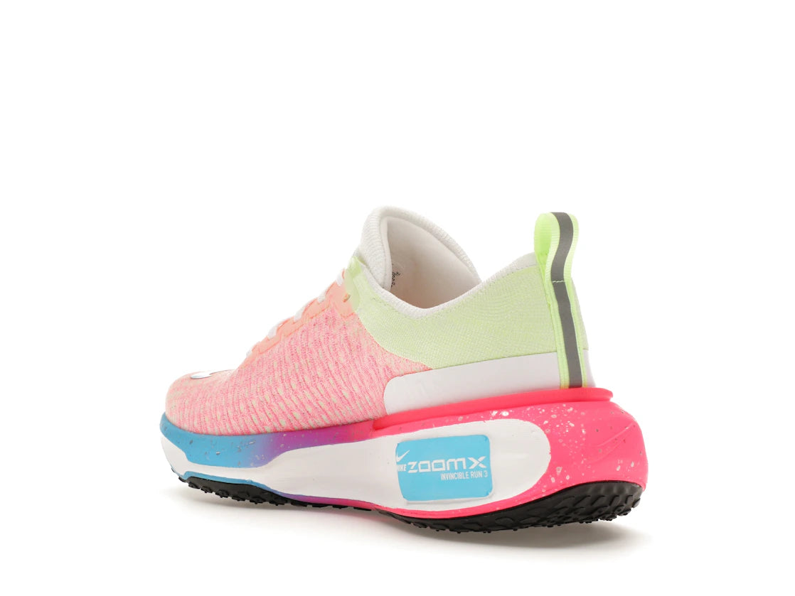 Nike ZoomX Invincible Run 3 Barley Volt Pink Foam (Women's) - vue secondaire B