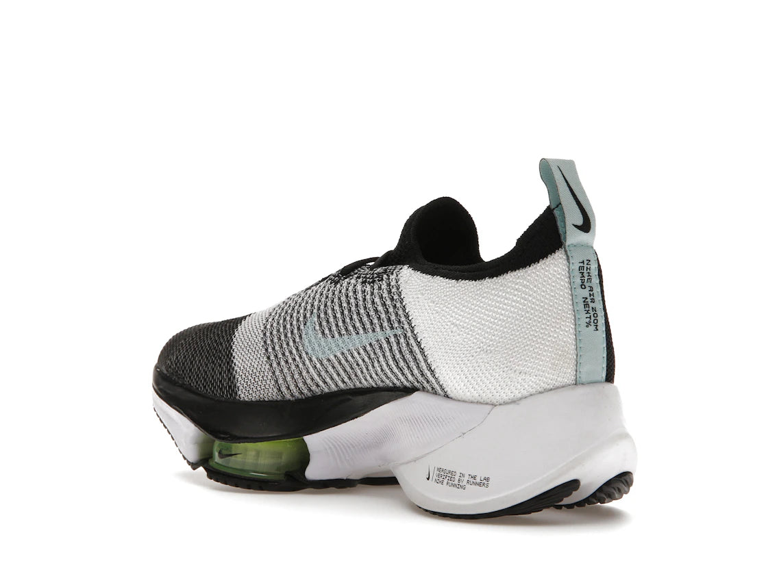 Nike Air Zoom Tempo Next% Flyknit Black White (Women's) - vue secondaire B