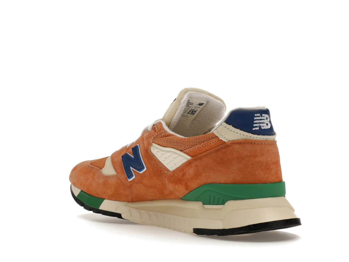 New Balance 998 MiUSA Teddy Santis Orange Royal - vue secondaire B