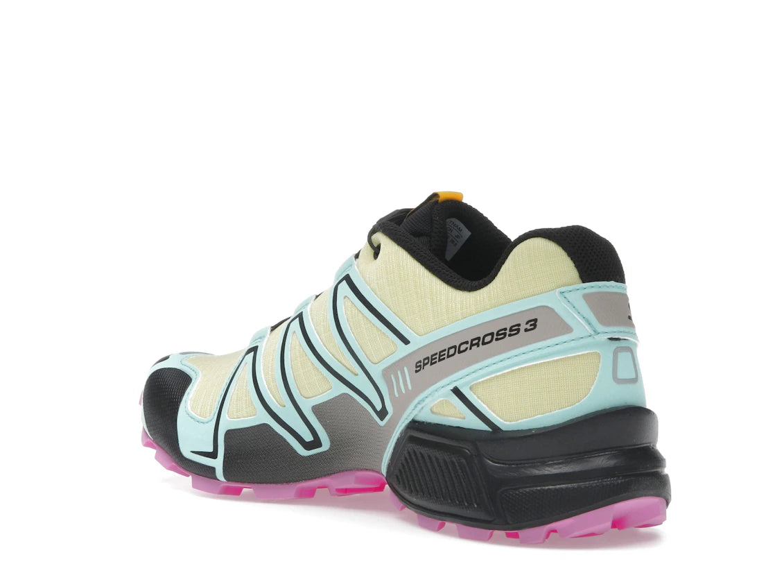 Salomon Speedcross 3 Yellow Iris Iced Aqua - vue secondaire B
