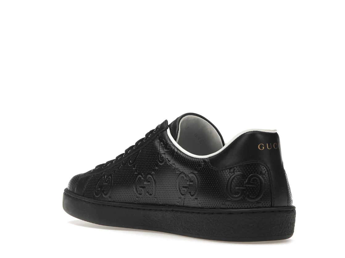 Gucci Ace Black GG - vue secondaire B