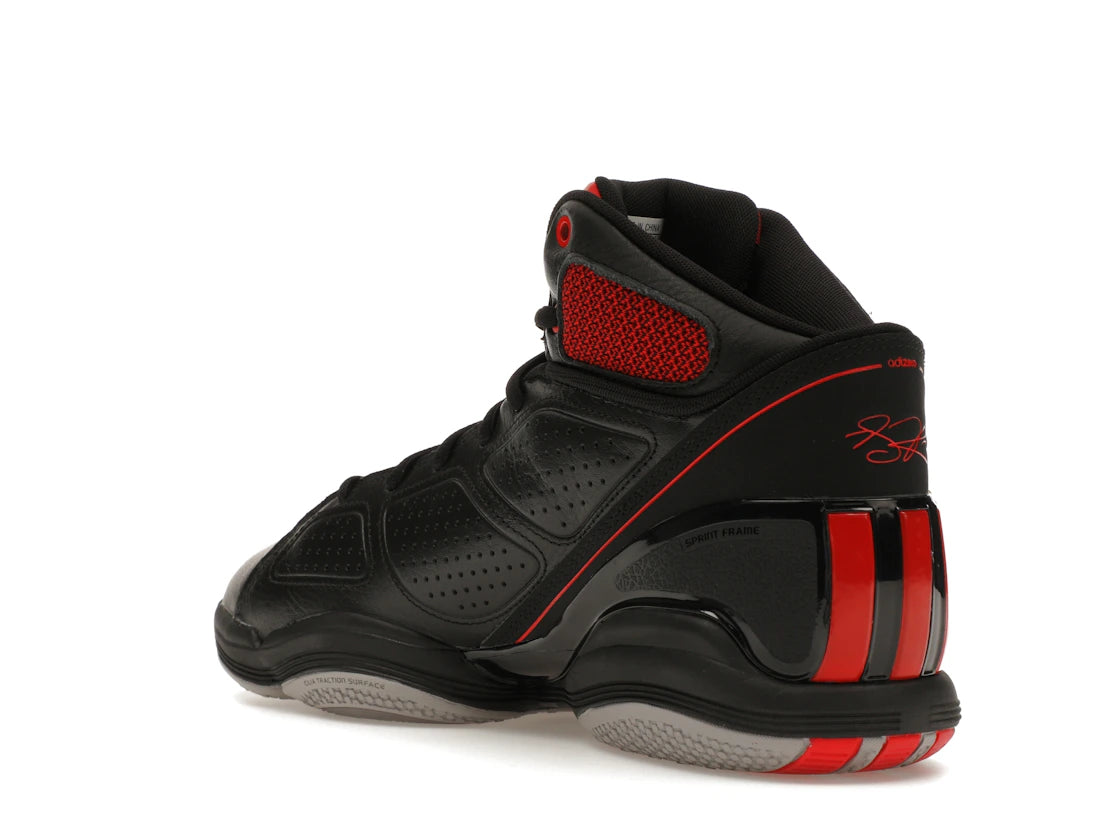 adidas D Rose 1.5 Restomod Core Black Vivid Red - vue secondaire B
