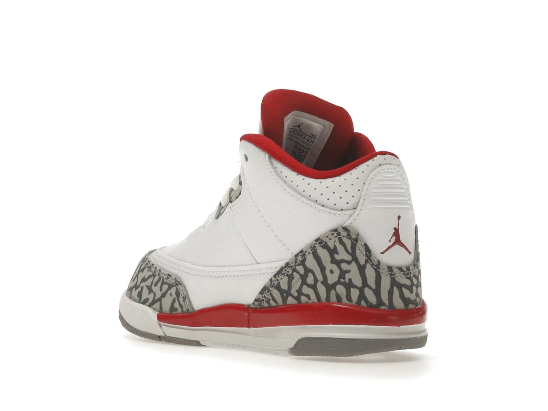 Jordan 3 Retro Cardinal (TD) - vue secondaire B