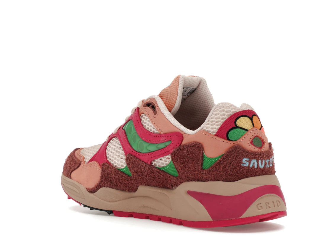 Saucony Grid Shadow 2 Jae Tips What's the Occasion? Wear To The Party - vue secondaire B