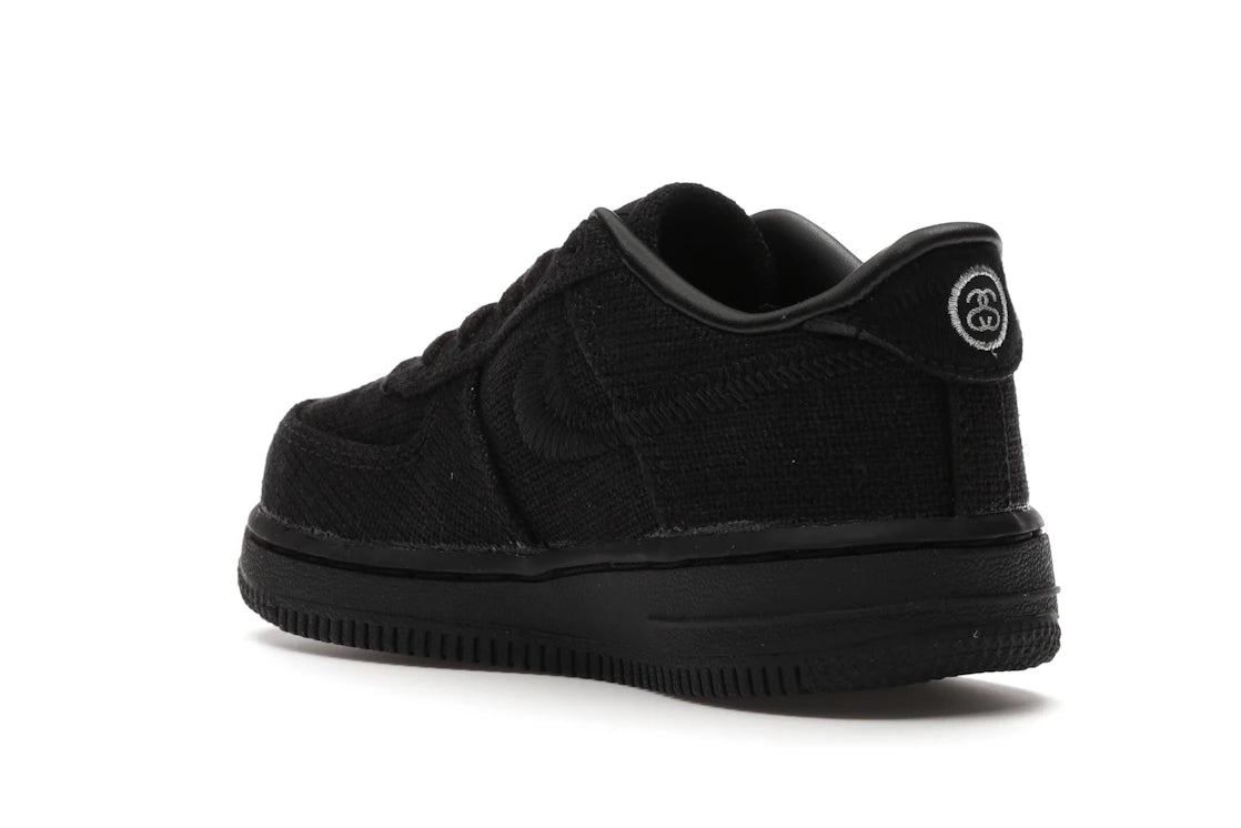 Nike Air Force 1 Low Stussy Black (TD) - vue secondaire B