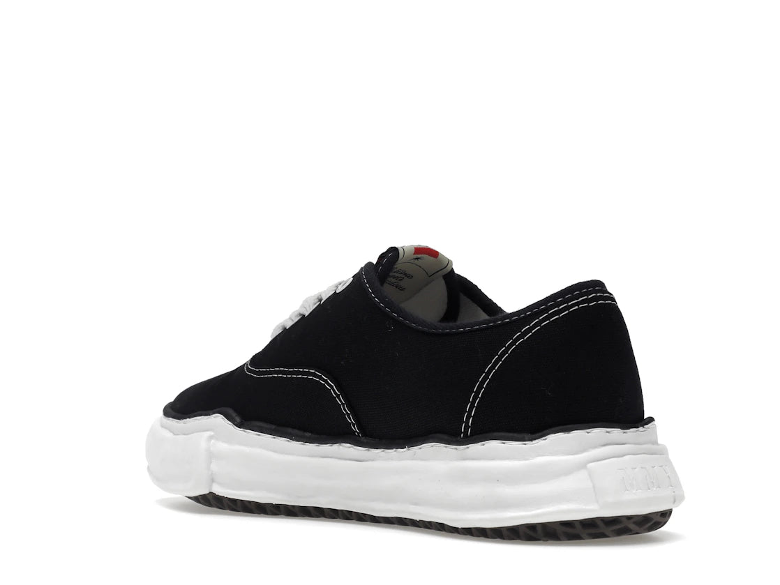 Maison Mihara Yasuhiro Baker OG Sole Canvas Low Black - vue secondaire B