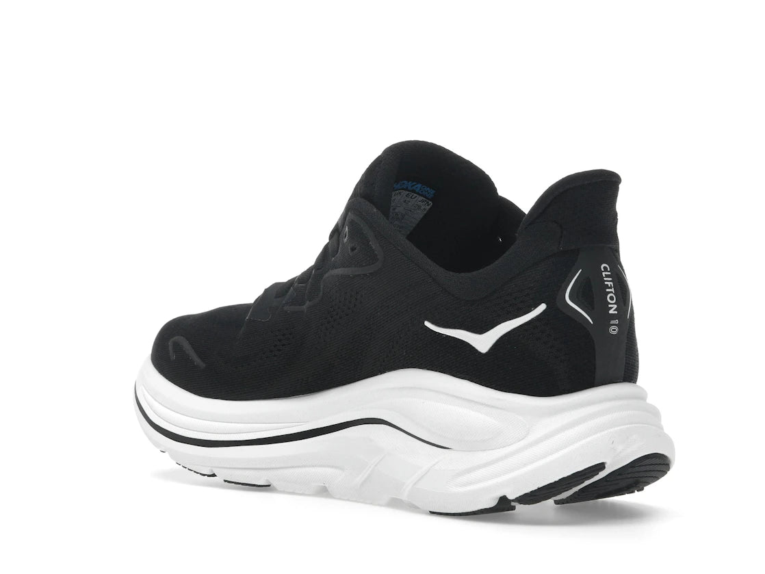 Hoka One One Clifton 10 Black White - vue secondaire B