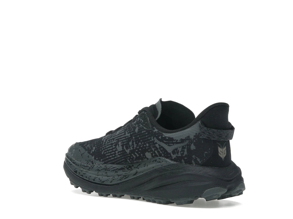 Hoka One One Speedgoat 6 Gore-Tex Black Outer Orbit (Women's) - vue secondaire B