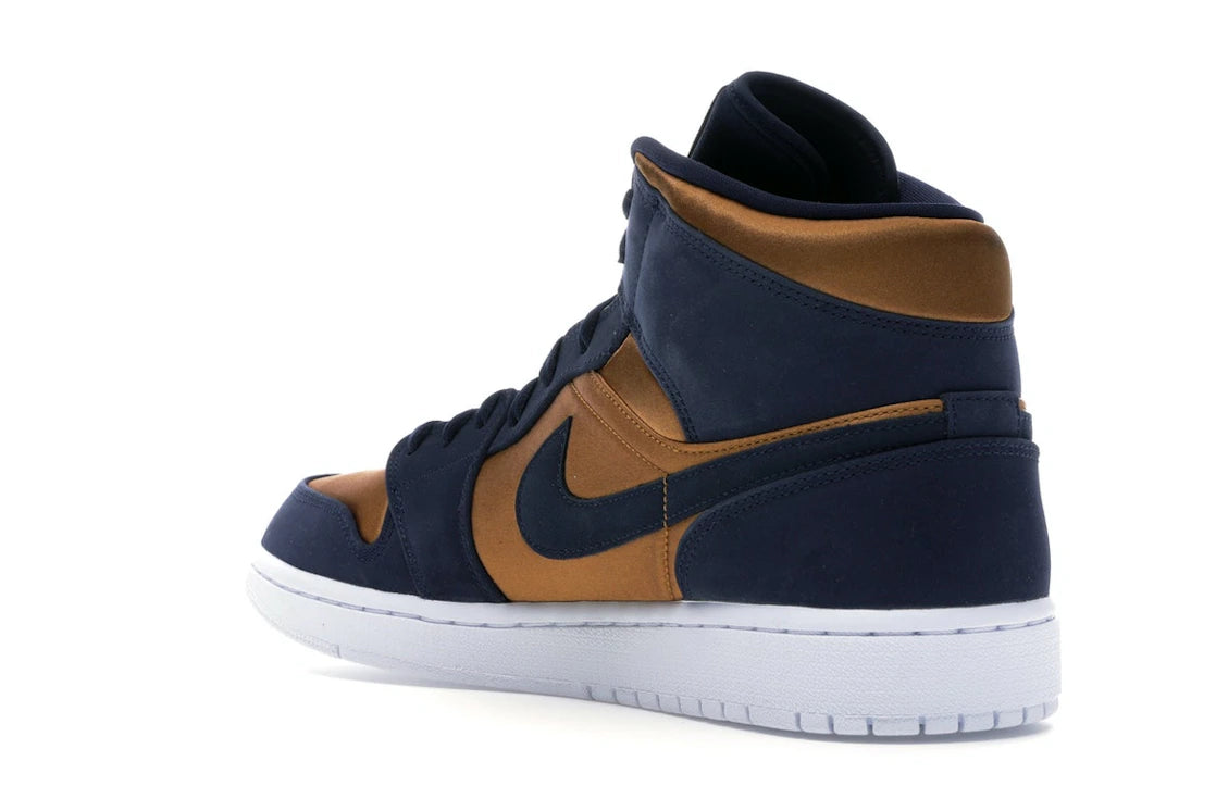 Jordan 1 Mid Obsidian Desert Ochre - vue secondaire B