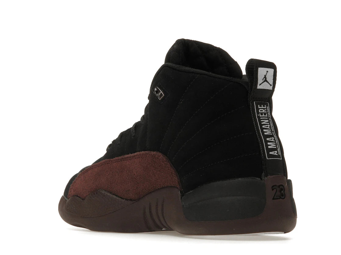 Jordan 12 Retro SP A Ma Maniére Black (PS) - vue secondaire B