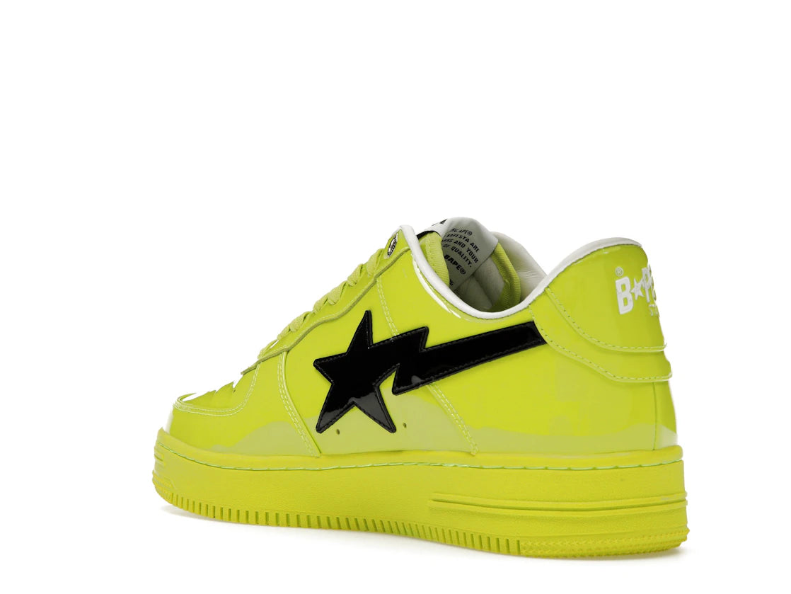 A Bathing Ape Bape Sta #2 Yellow Patent - vue secondaire B