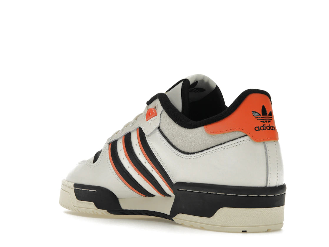 adidas Rivalry 86 Low White Black Semi Impact Orange - vue secondaire B
