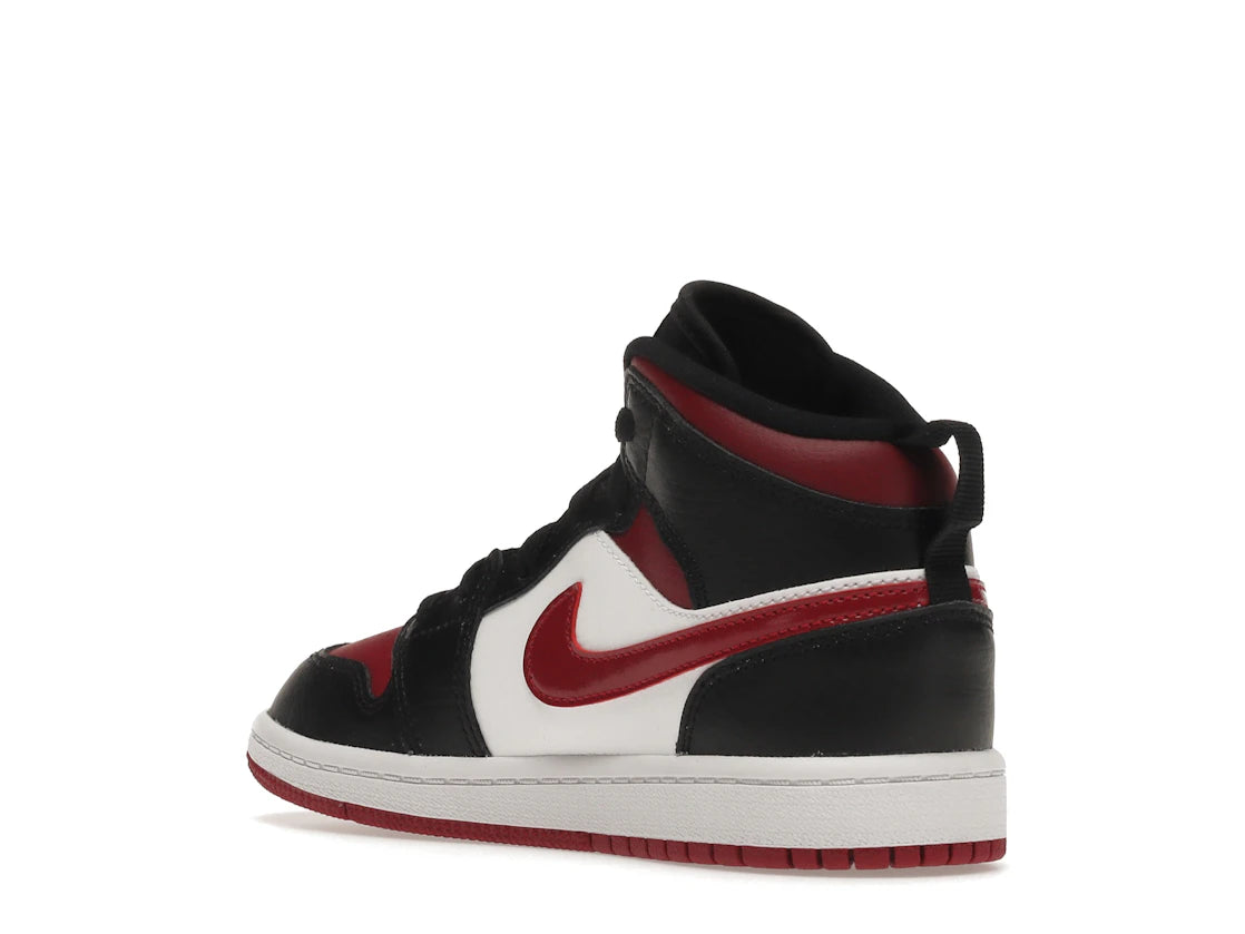 Jordan 1 Mid Bred Toe (PS) - vue secondaire B
