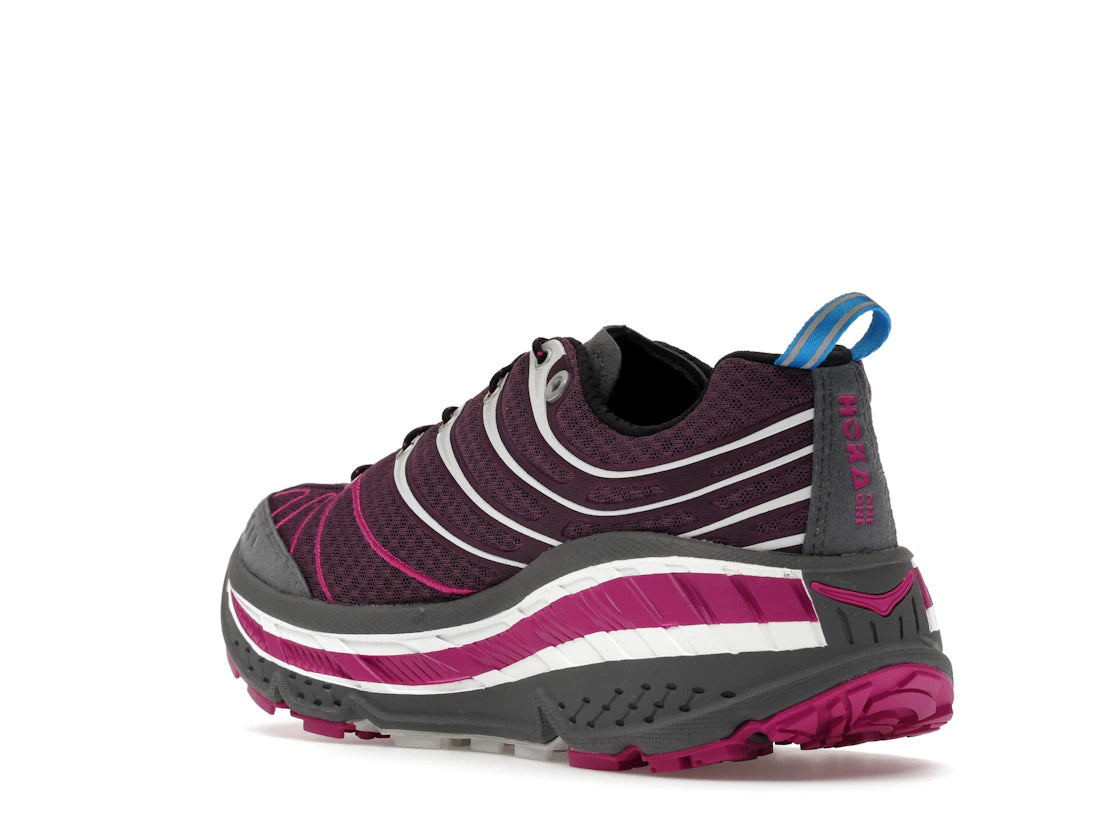 Hoka One One Stinson EVO OG Aubergine Fuchsia - vue secondaire B
