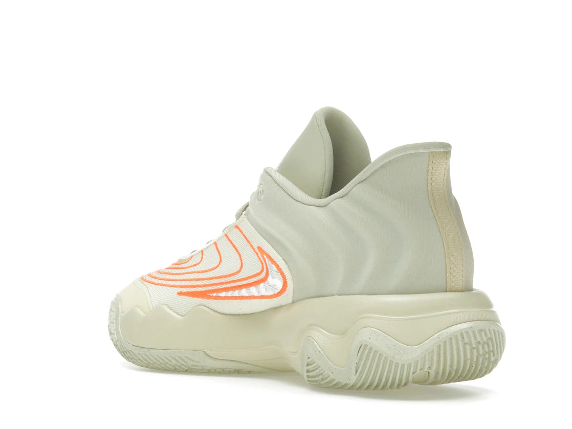 Nike Giannis Immortality 4 Light Khaki Alabaster Total Orange White - vue secondaire B