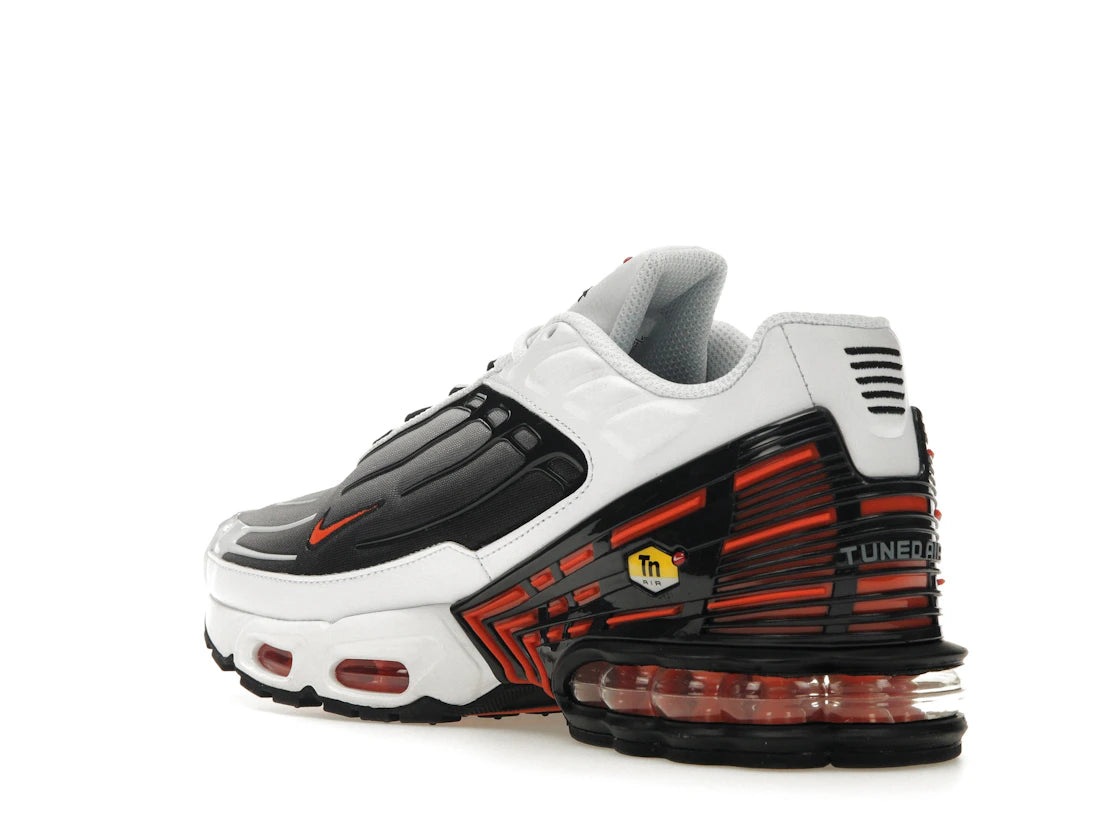 Nike Air Max Plus 3 White Black Team Orange - vue secondaire B