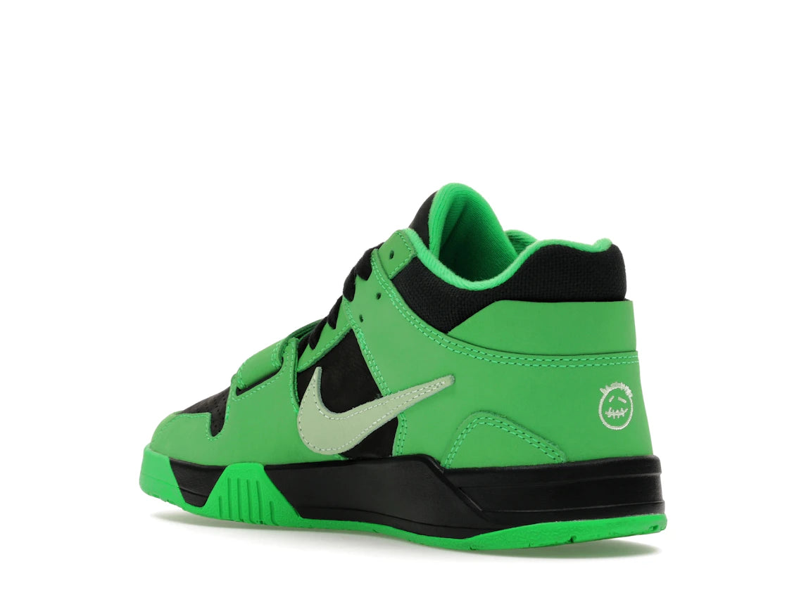 Jordan CJ1 T-Rexx Travis Scott Green Spark - vue secondaire B