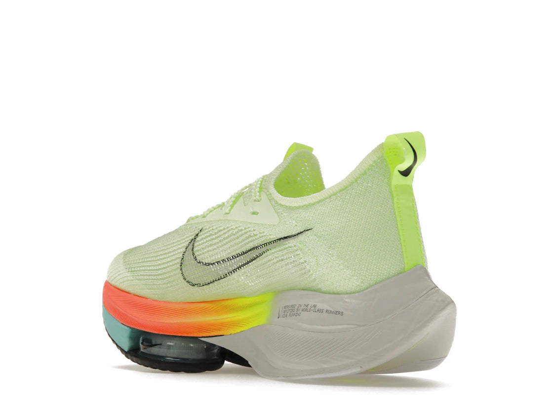 Nike Air Zoom Alphafly Next% Barely Volt Orange (Women's) - vue secondaire B