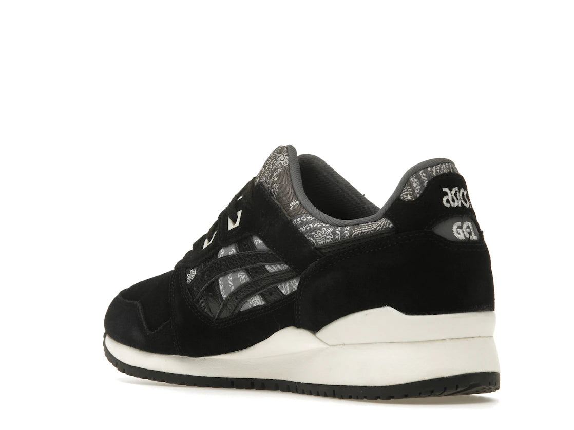 ASICS Gel-Lyte III Paisley Black Cream - vue secondaire B