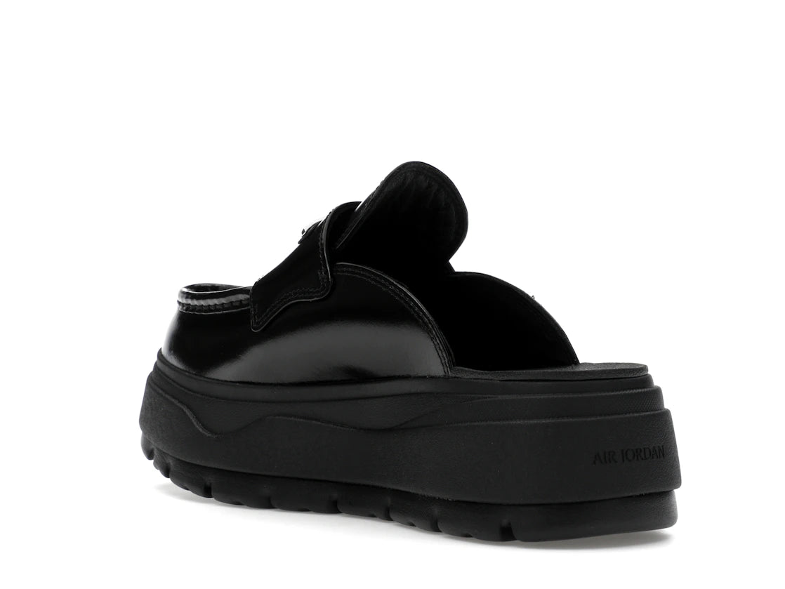 Jordan Mule Black Metallic Silver (Women's) - vue secondaire B