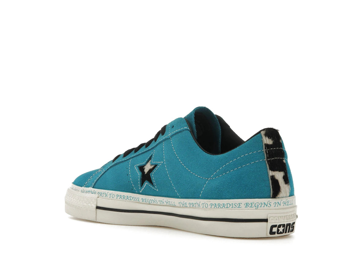 Converse One Star Pro Ox Sean Pablo Rapid Teal - vue secondaire B