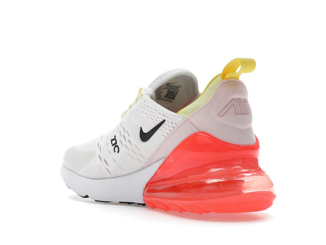 Nike Air Max 270 White Bright Crimson (Women's) - vue secondaire B