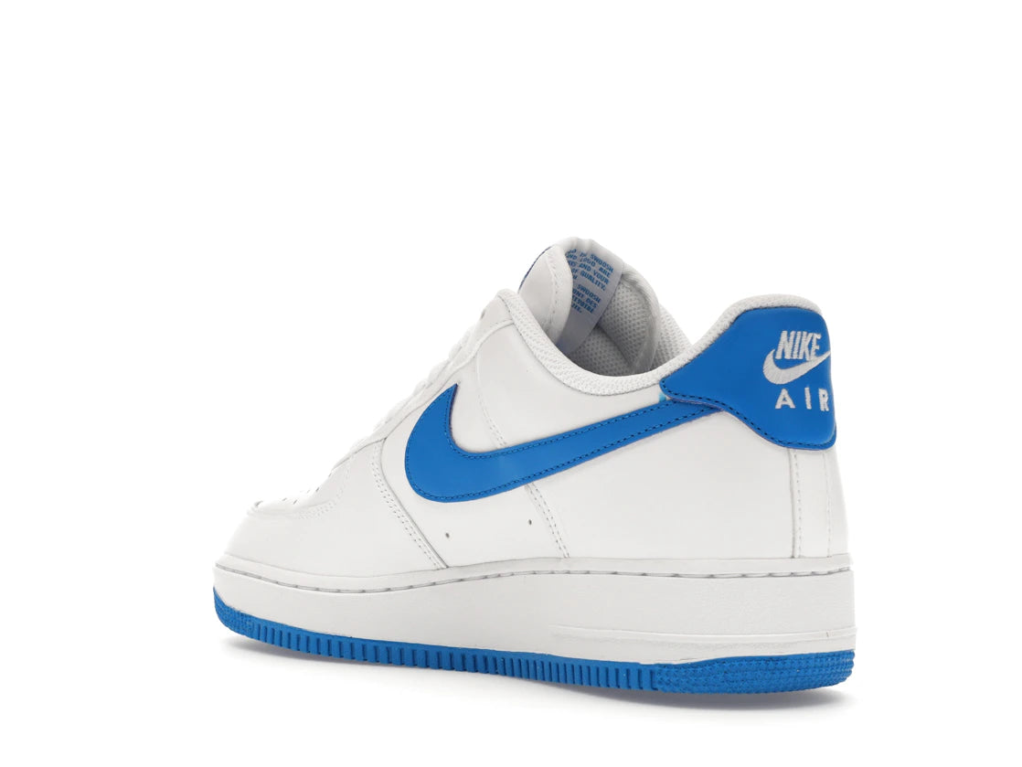 Nike Air Force 1 Low '07 White Photo Blue - vue secondaire B
