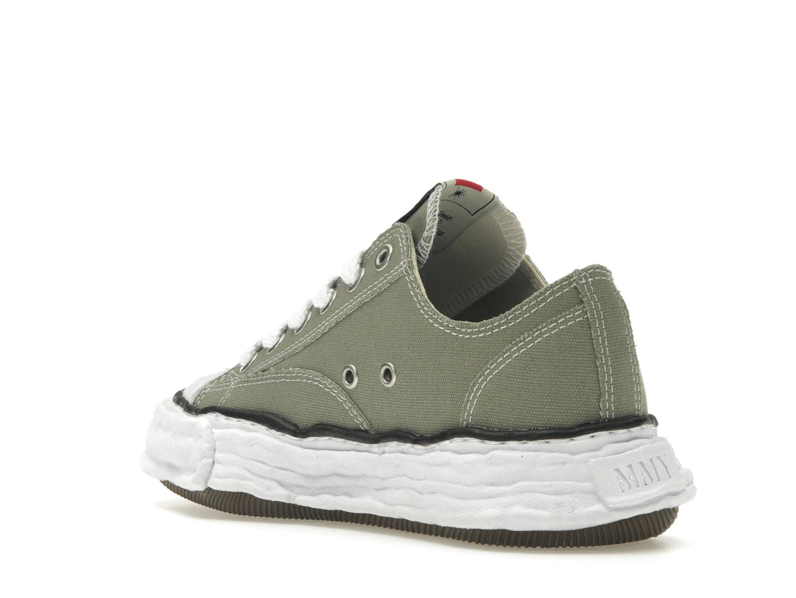 Maison Mihara Yasuhiro Peterson 23 OG Sole Canvas Low Green - vue secondaire B