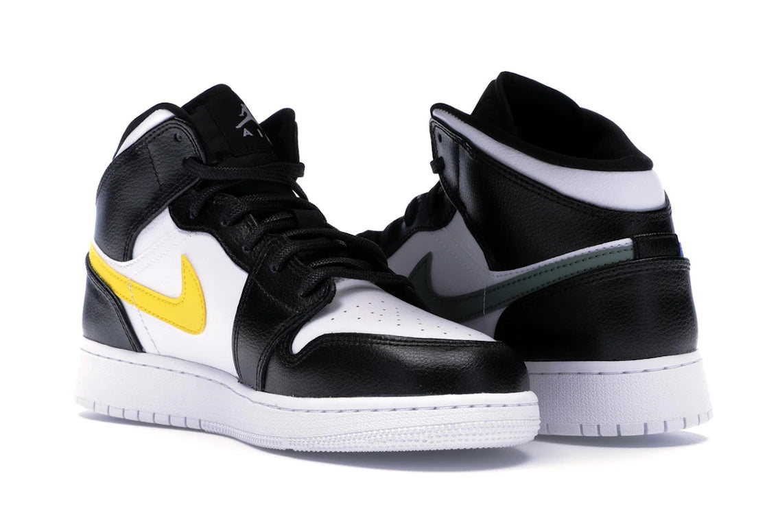 Jordan 1 Mid Multi-Color Swoosh (GS) - vue secondaire B
