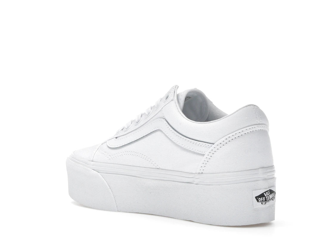 Vans Old Skool Stackform True White - vue secondaire B