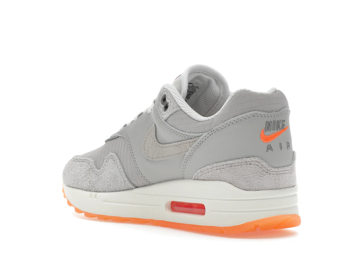 Nike Air Max 1 PRM Light Iron Ore Total Orange - vue secondaire B