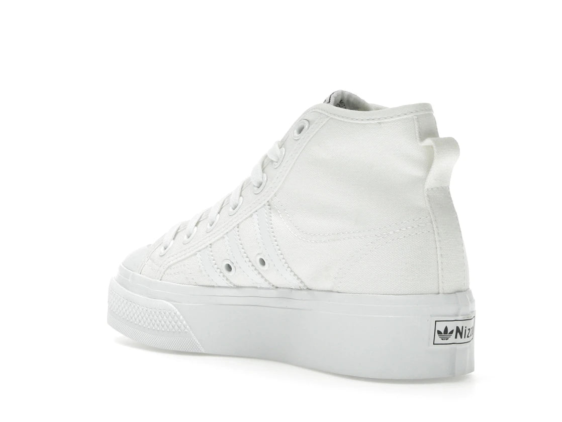 adidas Nizza Platform Mid Cloud White (Women's) - vue secondaire B
