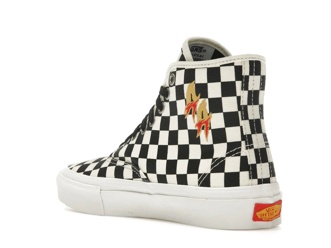 Vans Authentic Hi Andrew Allen Checkerboard - vue secondaire B