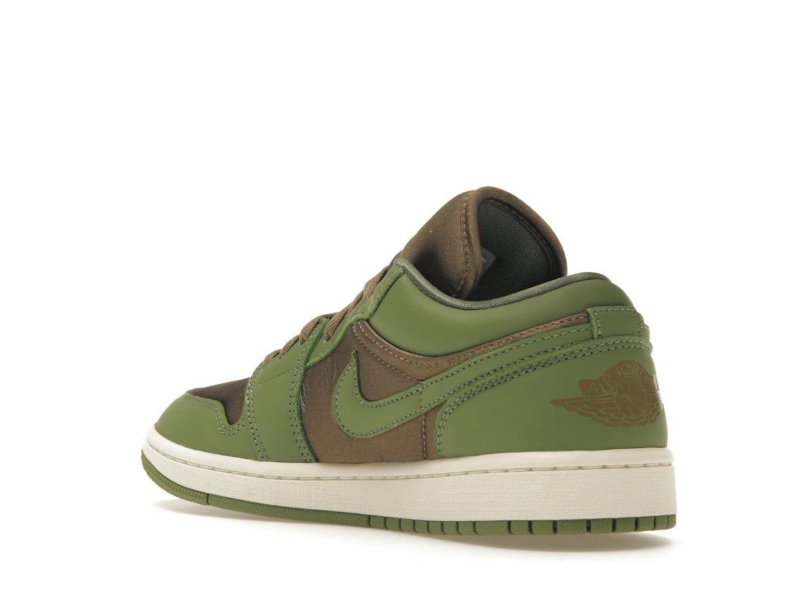 Jordan 1 Low SE Brown Kelp Sky J Light Olive (Women's) - vue secondaire B