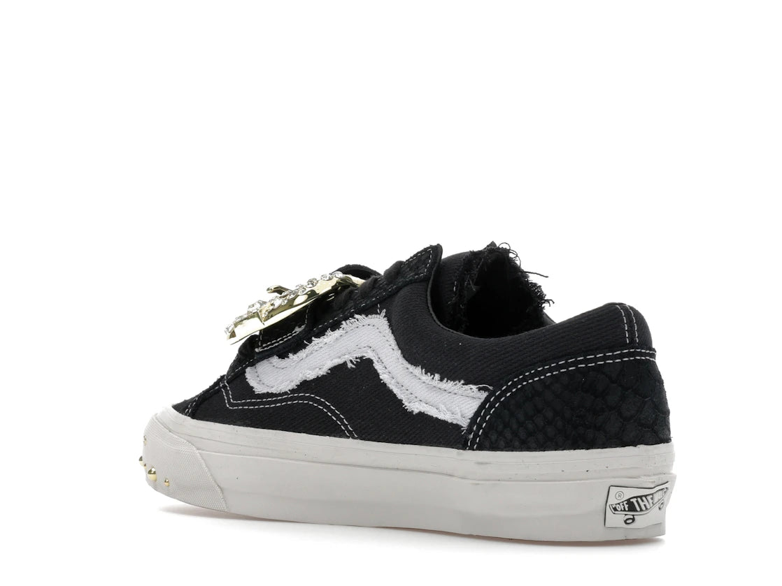 Vans Premium Old Skool 36 Metagirl Buckle Black White - vue secondaire B