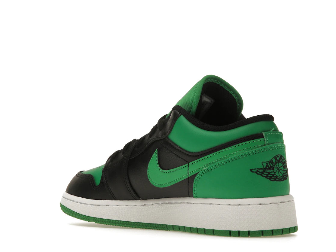 Jordan 1 Low Lucky Green (GS) - vue secondaire B
