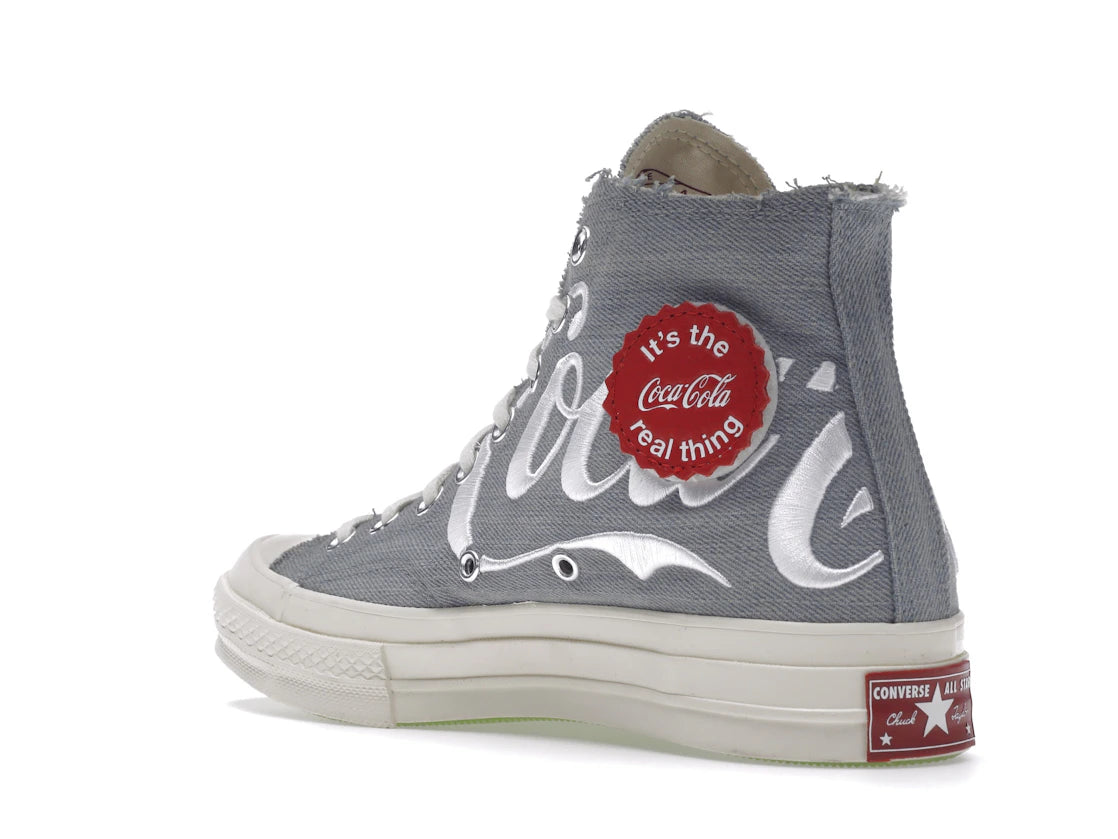Converse Chuck Taylor All Star 70 Hi Kith Coca-Cola Denim (2019) - vue secondaire B
