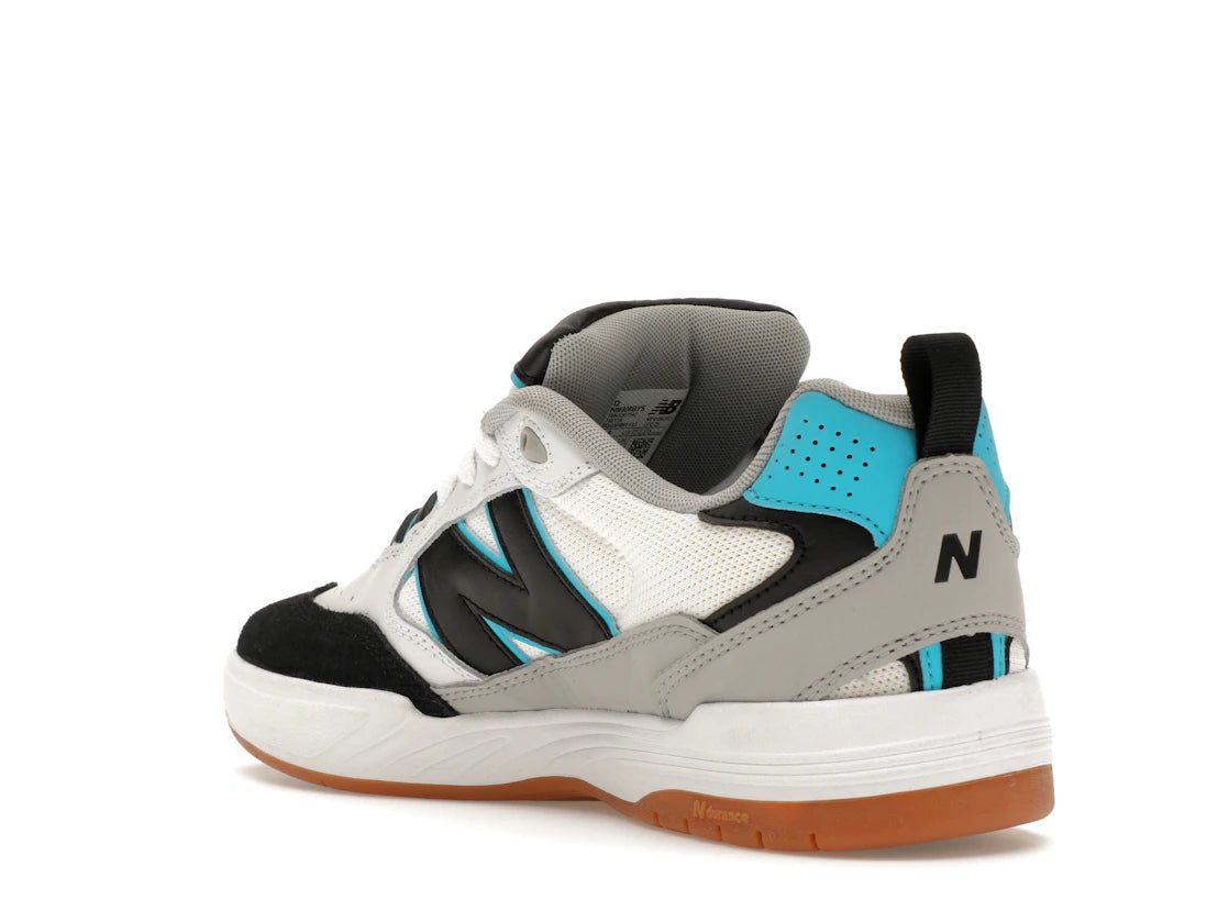 New Balance Numeric 808 Tiago Lemos White Aqua Gum - vue secondaire B