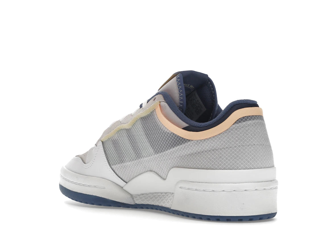 adidas Forum Low TT Cloud White Acid Orange Crew Blue - vue secondaire B