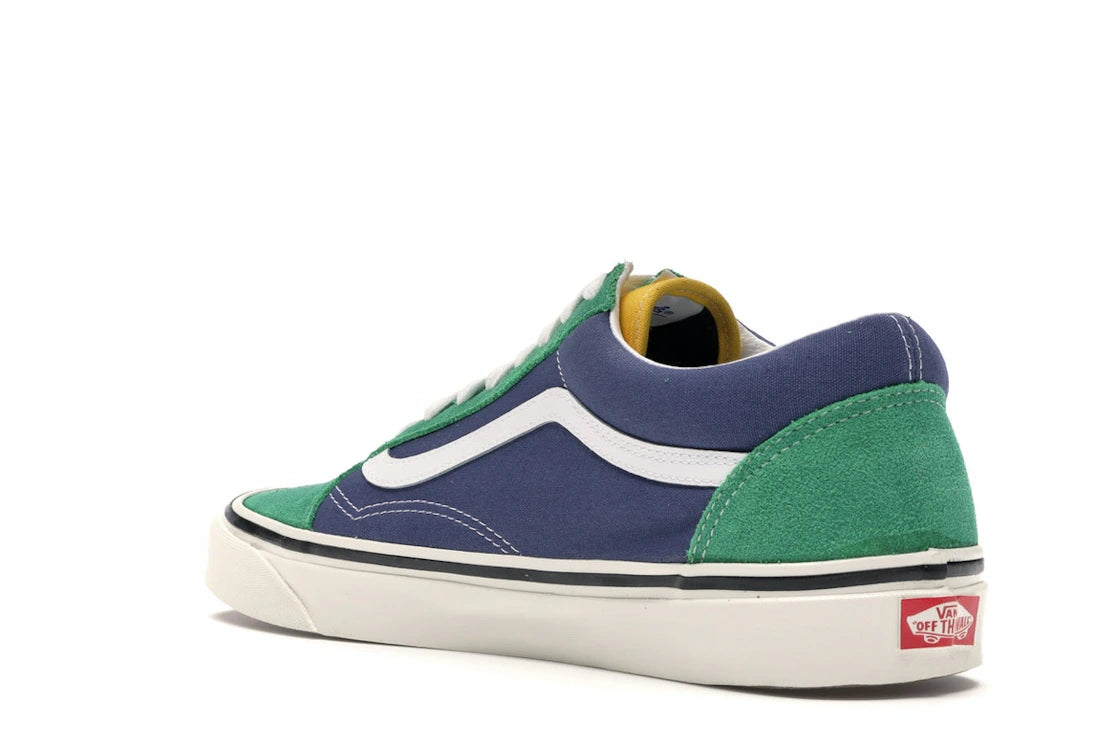 Vans Old Skool 36 DX Anaheim Factory Emerald Navy - vue secondaire B