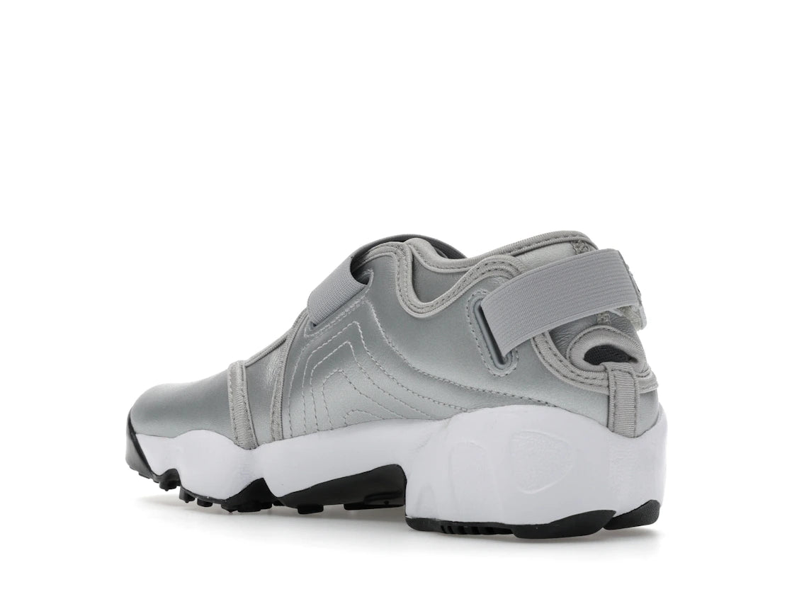 Nike Air Rift Leather Metallic Silver Sail (Women's) - vue secondaire B