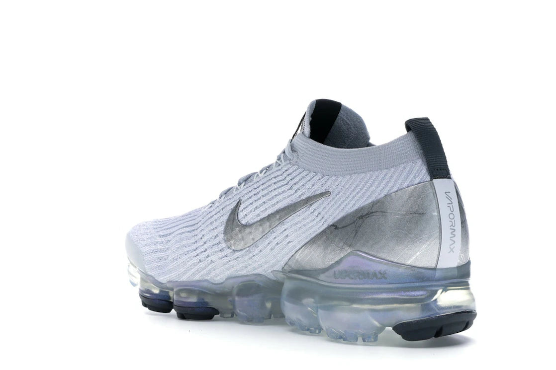 Nike Air VaporMax Flyknit 3 White Reflect Silver - vue secondaire B