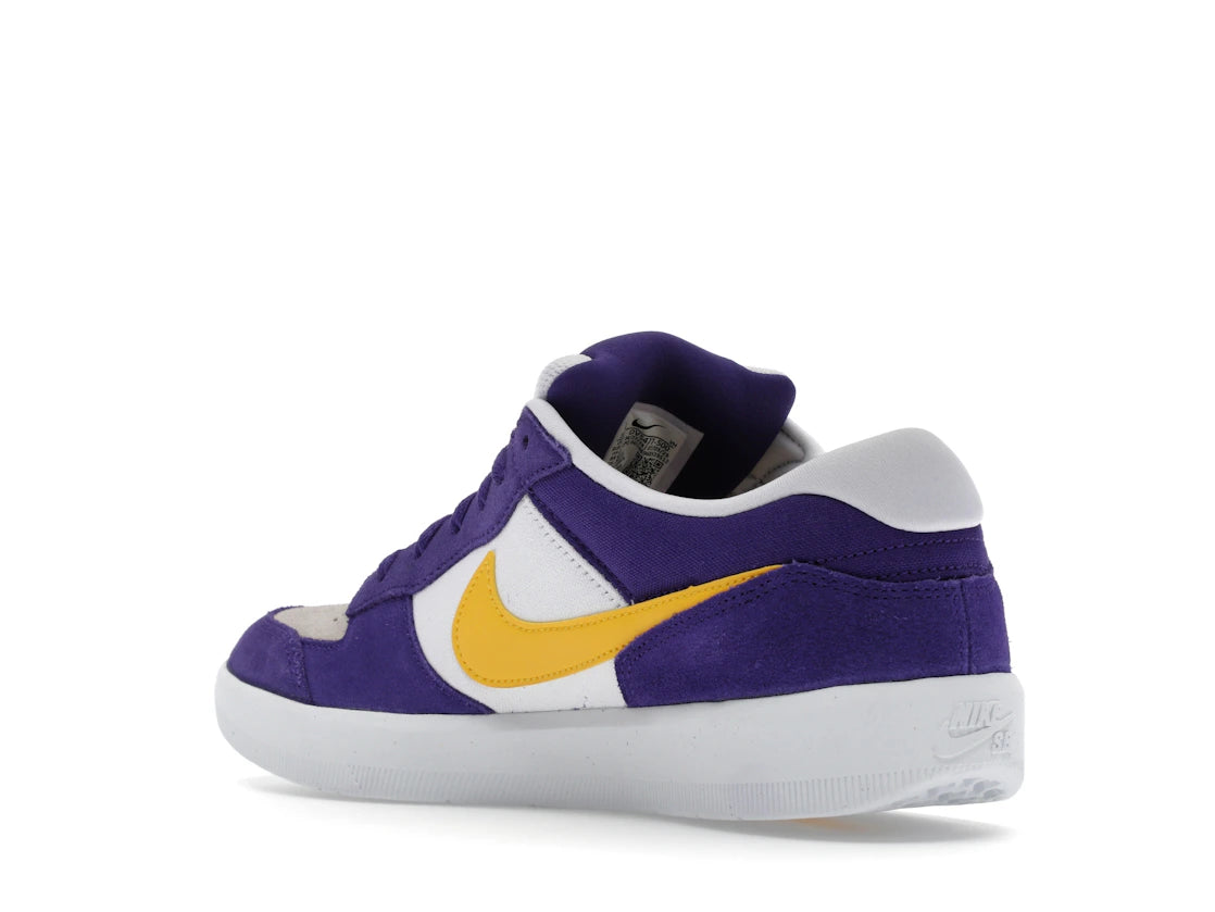 Nike SB Force 58 Court Purple Yellow - vue secondaire B