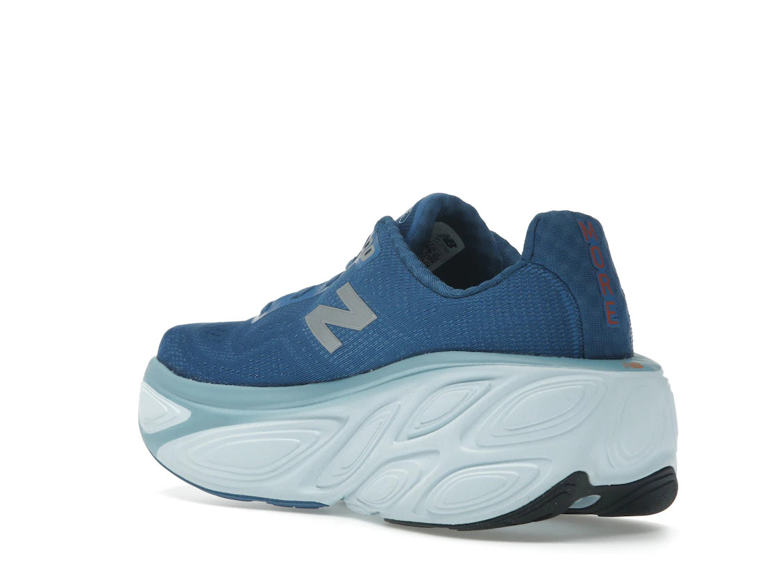 New Balance Fresh Foam X More v5 Blue Agate Quarry Blue Silver Metallic - vue secondaire B