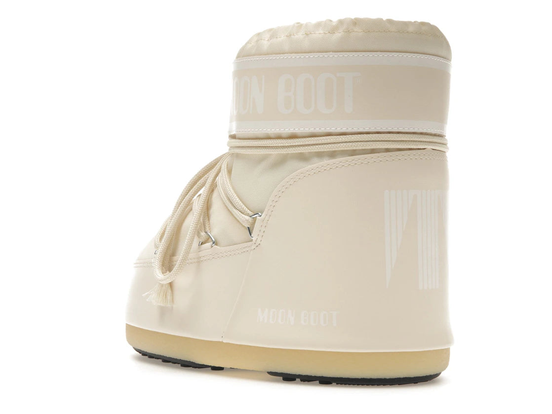 Moon Boot Icon Low Nylon Boot Cream White - vue secondaire B