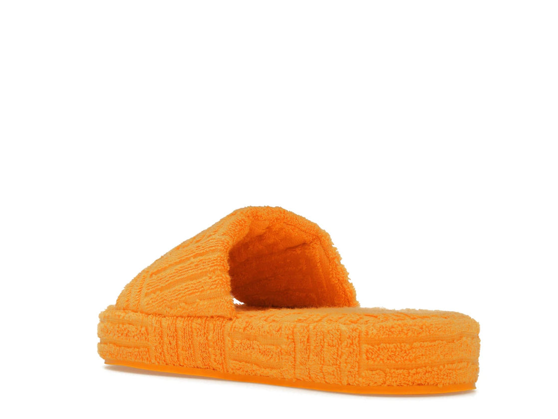 Bottega Veneta Resort Sponge Slide Tangerine - vue secondaire B