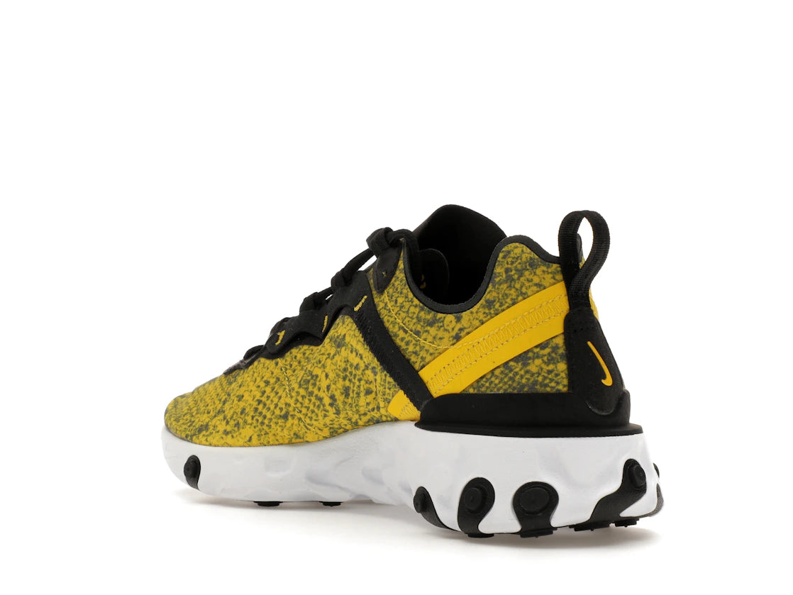 Nike React Element 55 Speed Yellow (Women's) - vue secondaire B